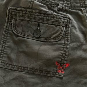 American Eagle floral camo shorts